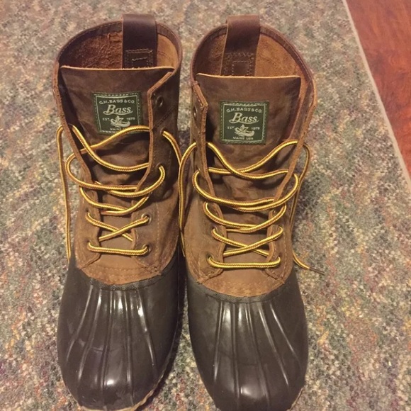 bass duck boots mens